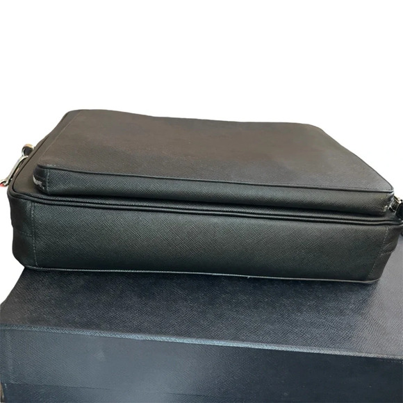 Prada Saffiano Leather Briefcase - Picture 13 of 16